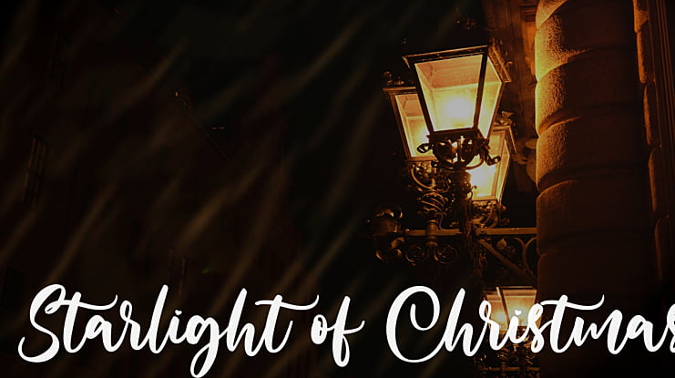 Starlight of Christmas Font