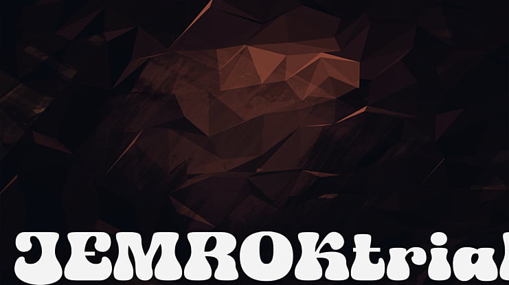 JEMROKtrial Font