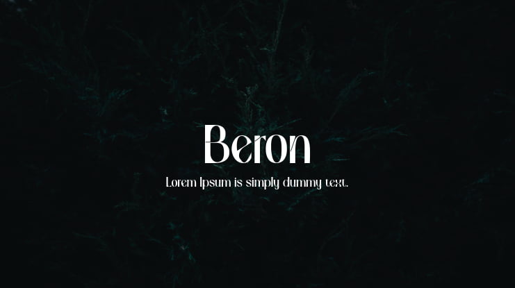 Beron Font