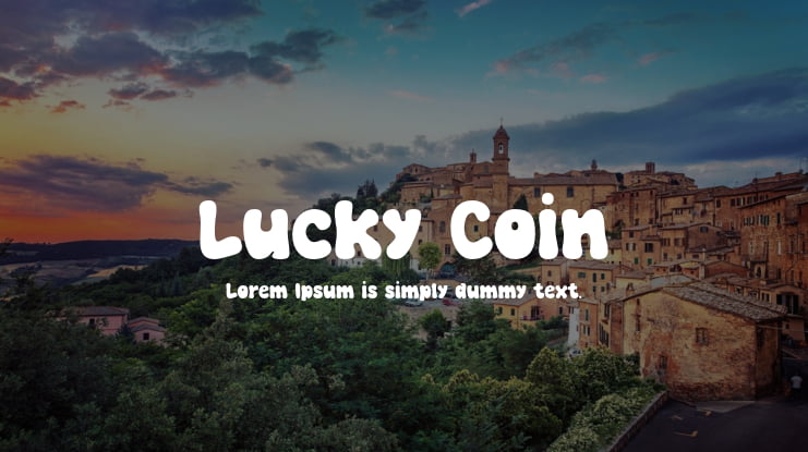 Lucky Coin Font