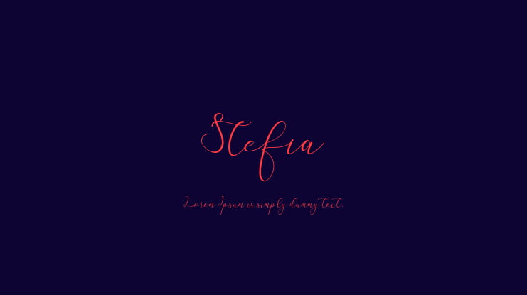 Stefia Font