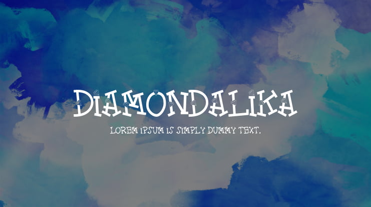 Diamondalika Font