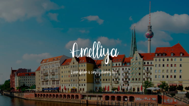 Amelliya Font