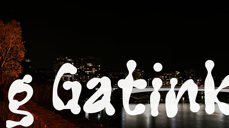 g Gatink Font