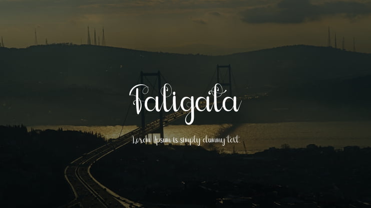 Faligata Font