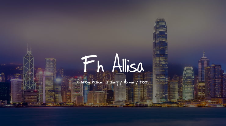 Fh Allisa Font Family