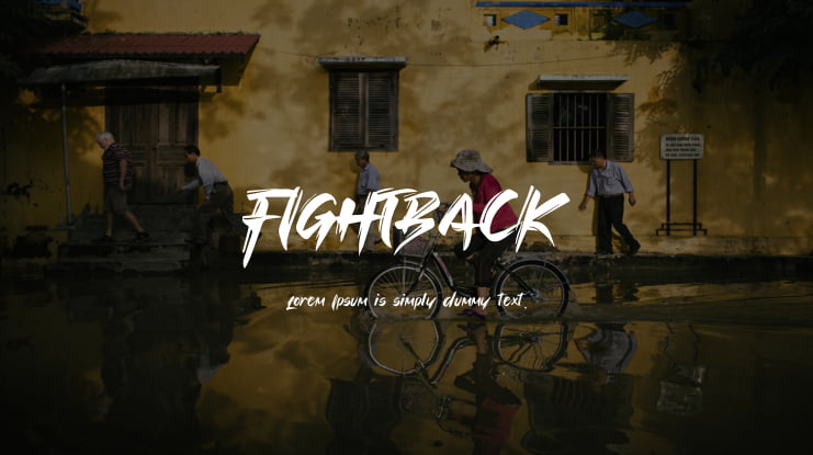 FIGHTBACK Font