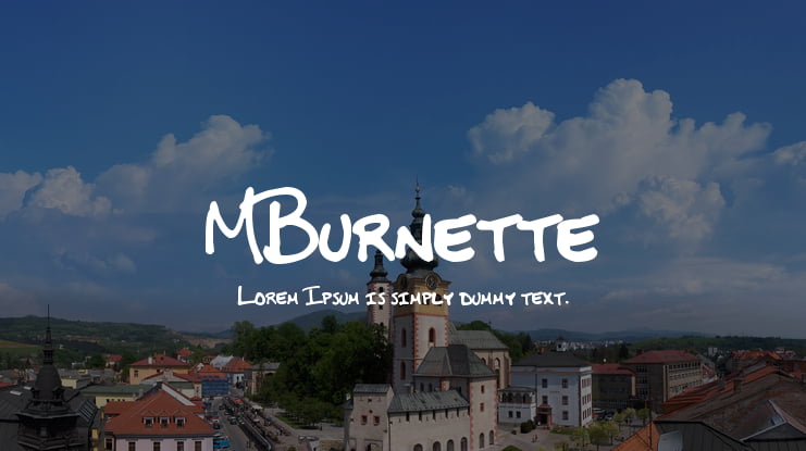 MBurnette Font