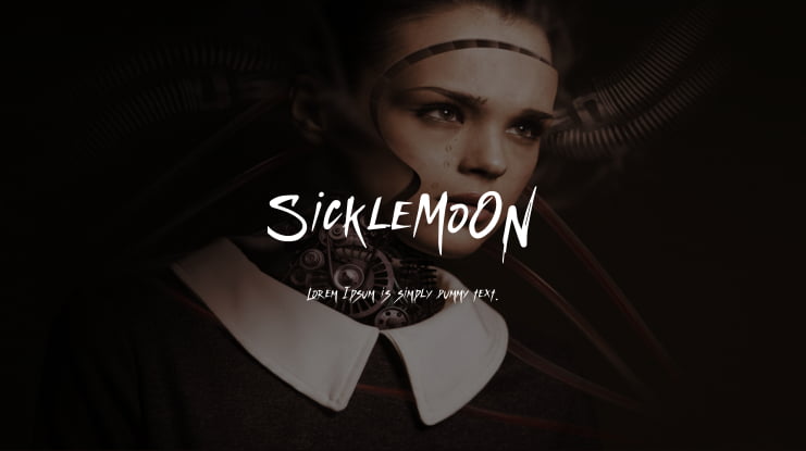 SickleMoON Font