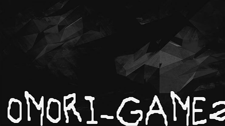 OMORI_GAME2 Font