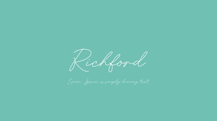 Richford Font