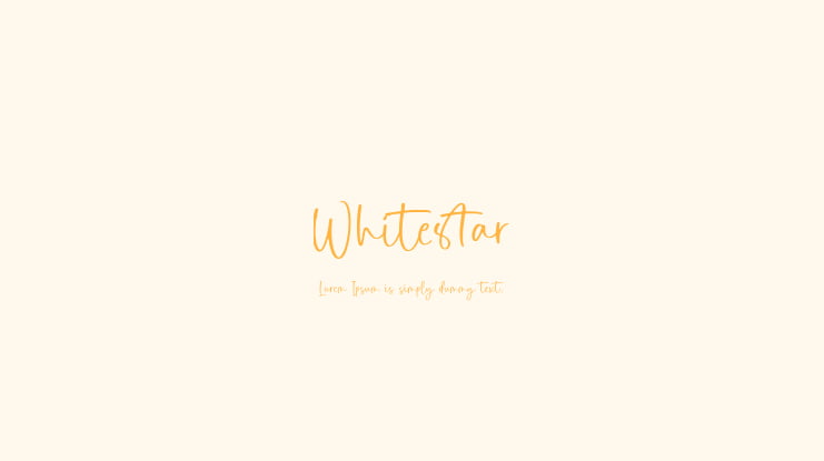 Whitestar Font : Download Free for Desktop & Webfont