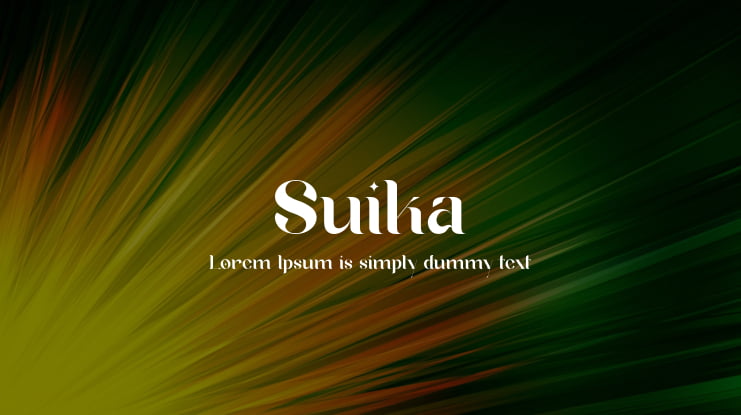 Suika Font