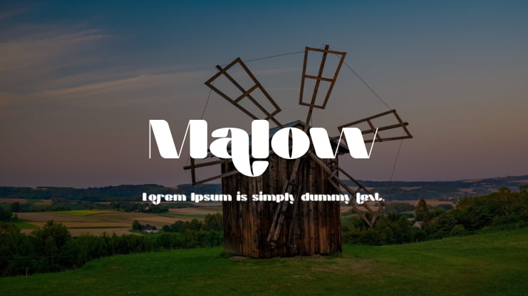 Malow Font Family