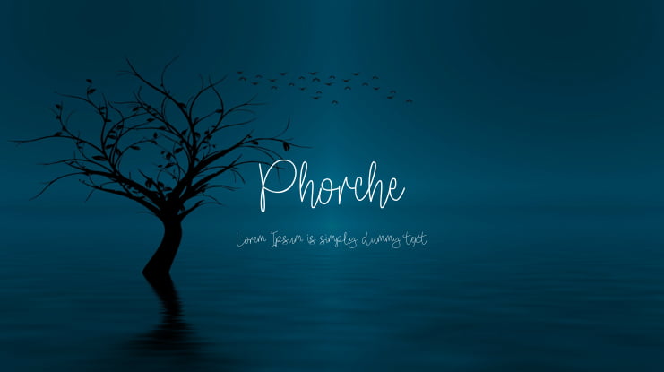 Phorche Font