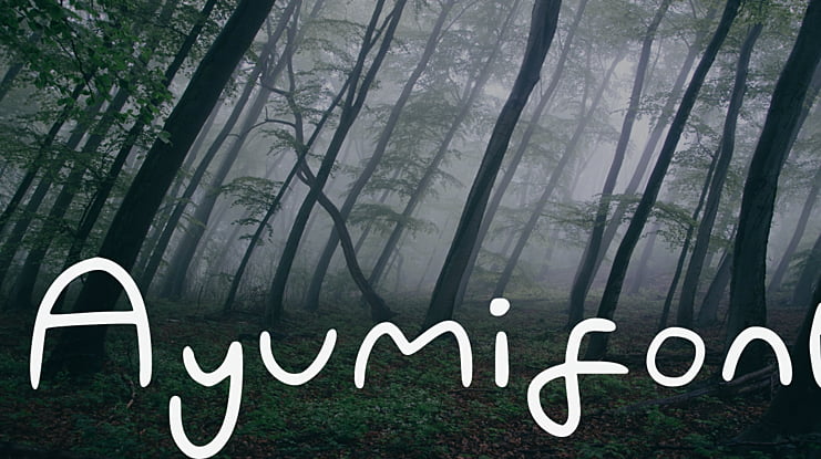 Ayumifont Font