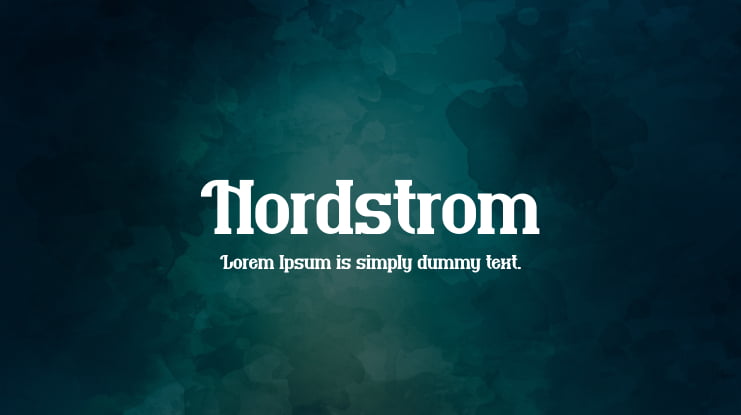 Nordstrom Font