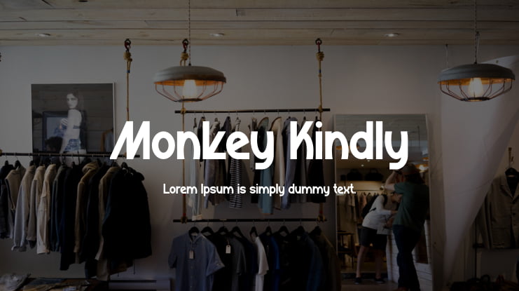 Monkey Kindly Font