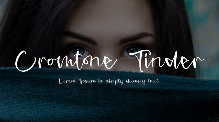 Cromtone Tinder Font Family