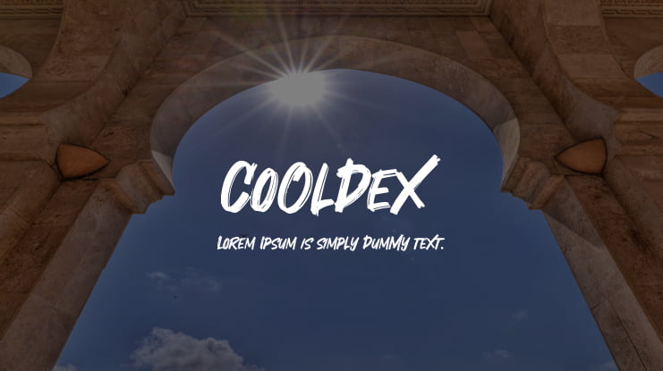 Cooldex Font