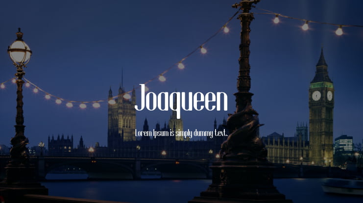 Joaqueen Font